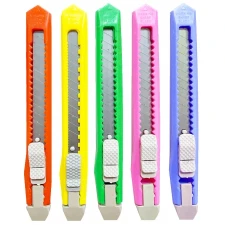Cuttere mici plastic 3 lei