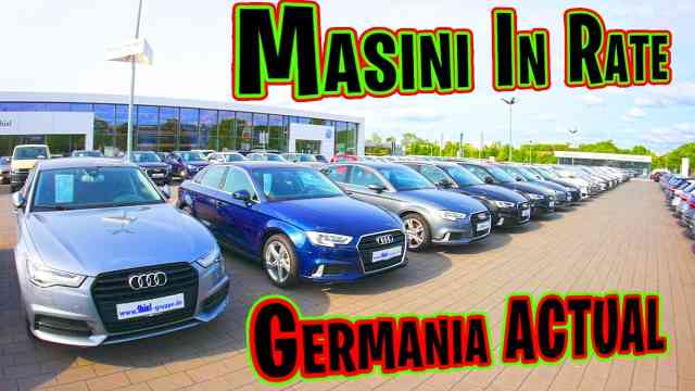 Masini in rate ieftine, auto in rate lunare direct proprietar
