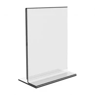 Display plastic pentru prezentare forma T, A4, transparent 2