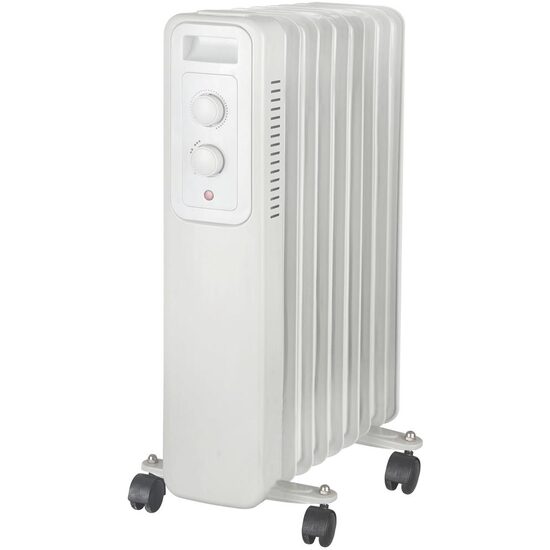 Calorifer cu ulei 9 elementi 2000W Alb Entac