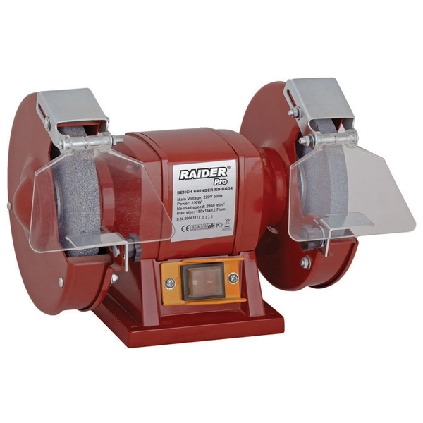 Polizor de banc, 250 W, 150 mm Raider RDP-BG04