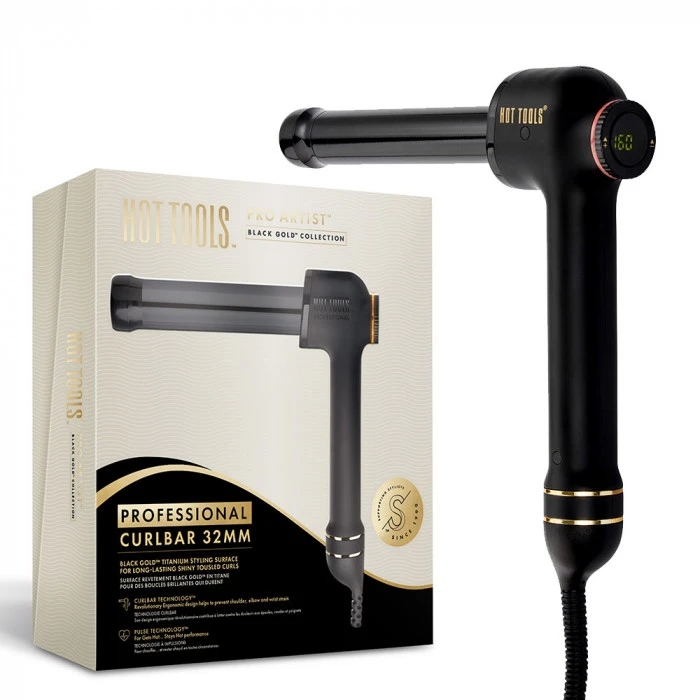 Ondulator par Hot Tools Curlbar, 32 mm, 8 trepte de temperatura