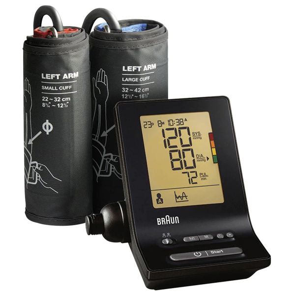 Tensiometru Braun ExactFit 5 BP6200, 2 mansete incluse S-M, L-XL