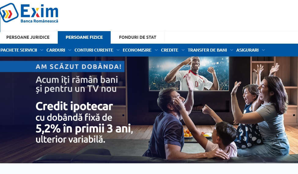 Credit ipotecar cu dobanda fixa de 5,2 % in primii 3 ani