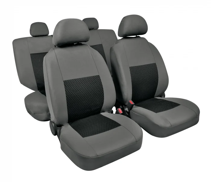 Accesorii auto interior. Huse scaun Linear set 8buc jacquard