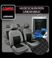Accesorii auto interior. Huse scaun Linear set 8buc jacquard 1