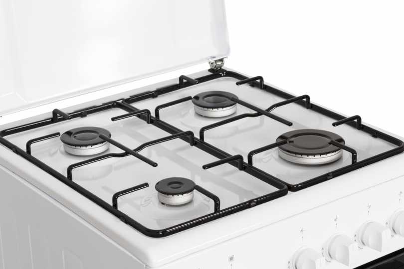 Aragaz Heinner HFSC-SME50WH, pe Gaz cu 4 arzatoare 2