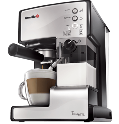 Espressor Manual cu Lapte Prima Latte Argintiu Breville 2