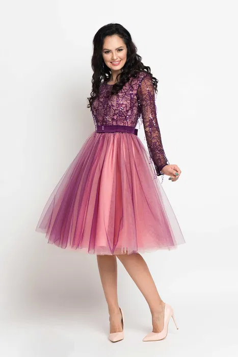 Rochie Eleganta de Seara Violet Sequin
