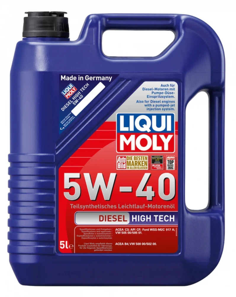 Ulei motor Liqui Moly Diesel High Tech 5W40 - 5 Litri